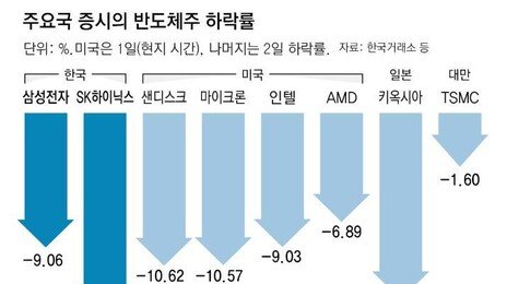 메타發 ‘AI 인프라 공급 과잉’ 공포에 삼전닉스 주가 급락