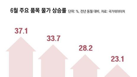 25%뛴 기름값, 밥상물가도 껑충… 1500원대 환율 하반기 변수로