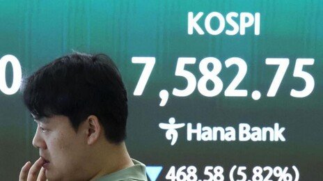 삼전 역대급 실적에도 9% 급락…코스피는 서킷브레이커