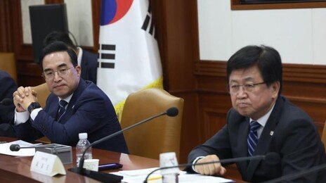 박홍근 “내국세 연동 교육교부금 손질해야”… 최교진 “기본틀 유지하되 사용범위 확대를”