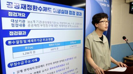 줄줄 샌 나랏돈 1296억…작년 부정수급 환수액 ‘역대 최대’