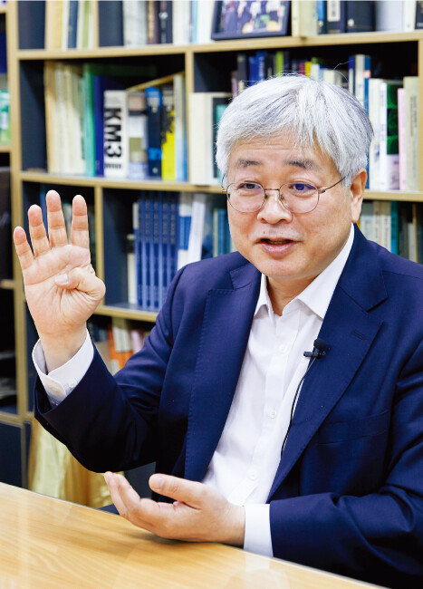 심교언 건국대 부동산학과 교수. [홍중식 기자]