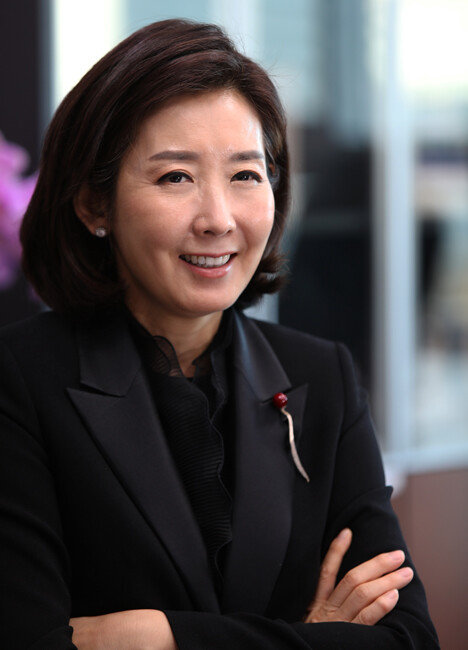 나경원 의원은 “당이 재건돼 국민의 사랑을 받을 수 있어야 한다”고 말했다. [김성남 기자]