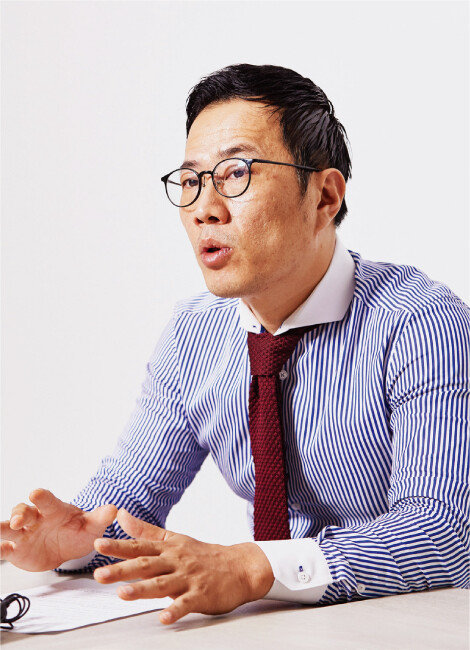 암호화폐 전문가 ‘신의두뇌’ 노대원 씨. [홍중식 기자]