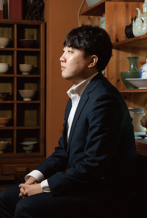 4월 9일 경남 진주시에서 ‘신동아’와 인터뷰 중인 이준석 전 국민의힘 대표. [조영철 기자]