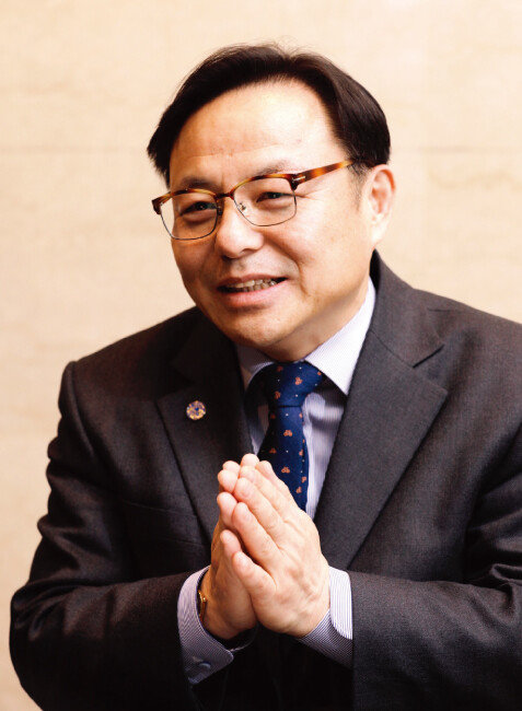 이현영 한국종교협의회 회장. [박해윤 기자]