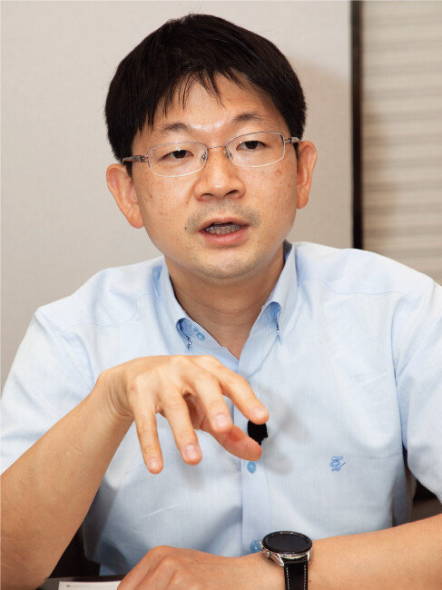 오건영 신한은행 IPS본부 부부장이 6월 14일 서울 중구 신한은행 본점에서 ‘주간동아’와 인터뷰하고 있다 [조영철 기자]