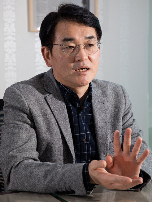 3월 20일 서울 여의도 국회에서 만난 박용진 더불어민주당 의원. 
[조영철 기자]