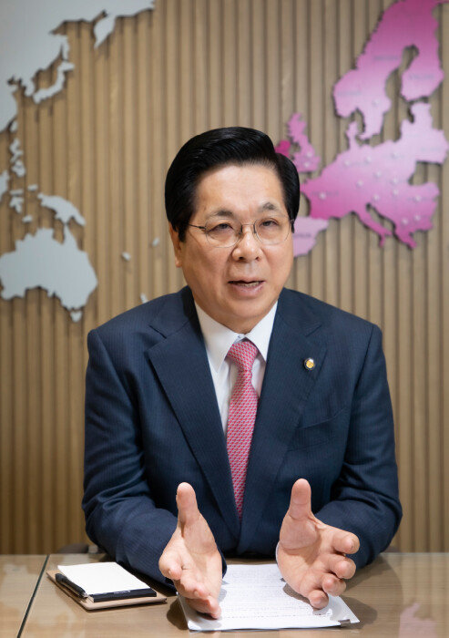 이영훈 여의도순복음교회 담임목사. [박해윤 기자]