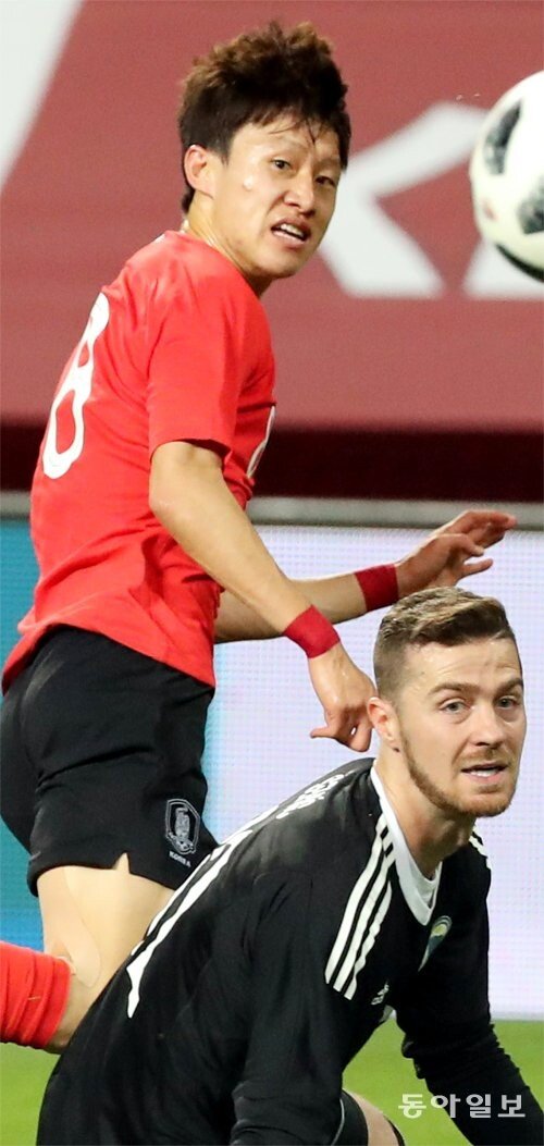 ｗ杯代表の 攻守万能 ｍｆ李在成 ロシアｗ杯終わったときは笑顔で帰りたい 東亜日報