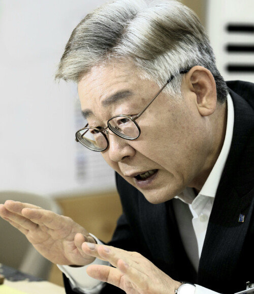 이재명 지사는 진영 논리에 갇히지 않는 실용주의를 지향한다. [박해윤 기자]