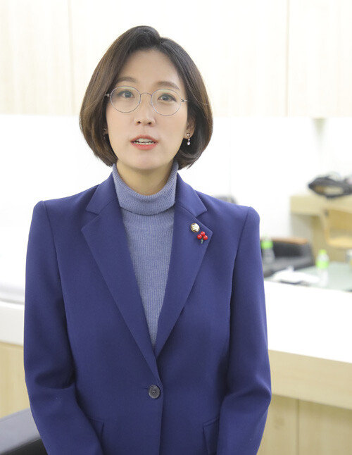 장혜영 정의당 의원. [원대연 기자] 