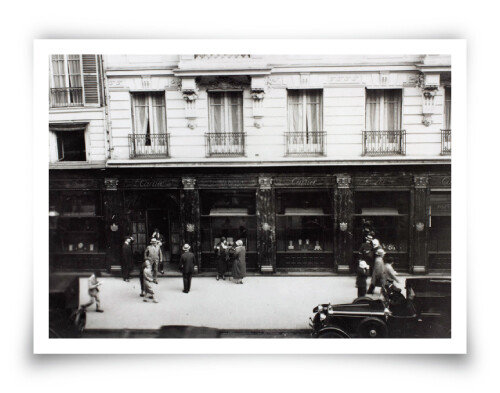 1899년 오픈한 프랑스 파리뤼드라뻬 13번지의 까르띠에 부티크(현재는 맨션). [Cartier Archives © Cartier]
