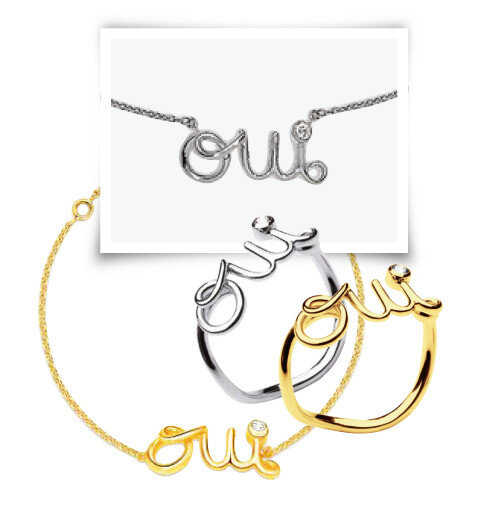 디올의 ‘위(Oui) 컬렉션’. [디올 파인주얼리]