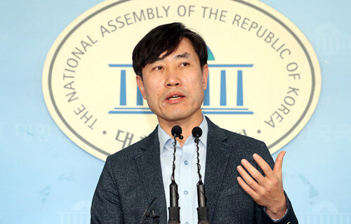 현재 해운대갑 지역구 국회의원인 하태경 새로운보수당 의원 [뉴시스]