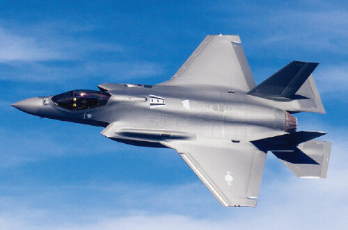 F-35A 스텔스 전투기.  [공군 누리집 제공]