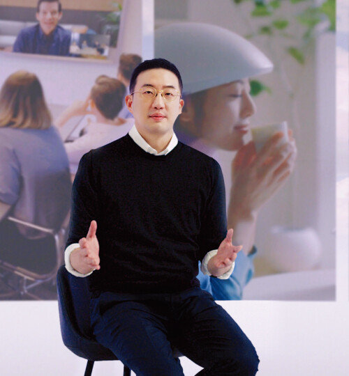 올해 신년사를 하고 있는 구광모 LG그룹 회장. [사진 제공 · LG그룹]
