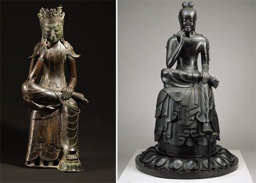 韓国と日本の国宝「半跏思惟像」、両国で共同展示 | 東亜日報