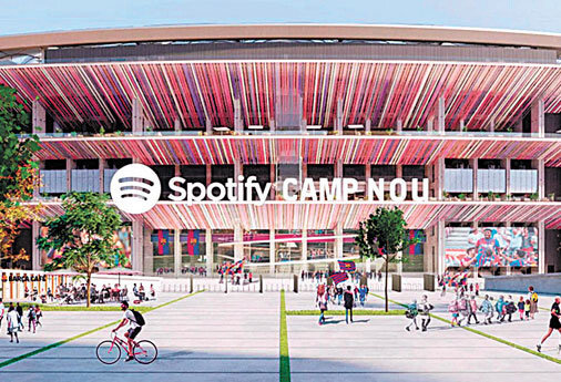 財政難のｆｃバルセロナ カンプノウ命名権も音楽配信大手に売却 東亜日報