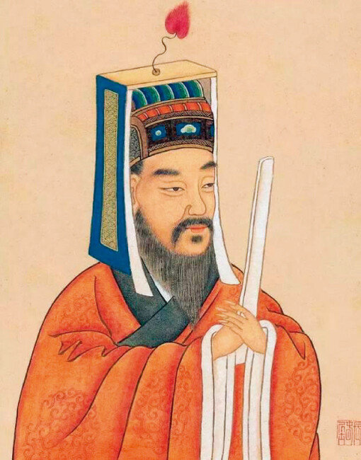 청대 화가 초병정이 그린 왕양명 초상화. [동아DB]