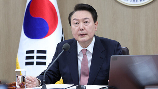 尹 “배타적 민족주의·반일 외치며 정치이득 취하는 세력 존재”
