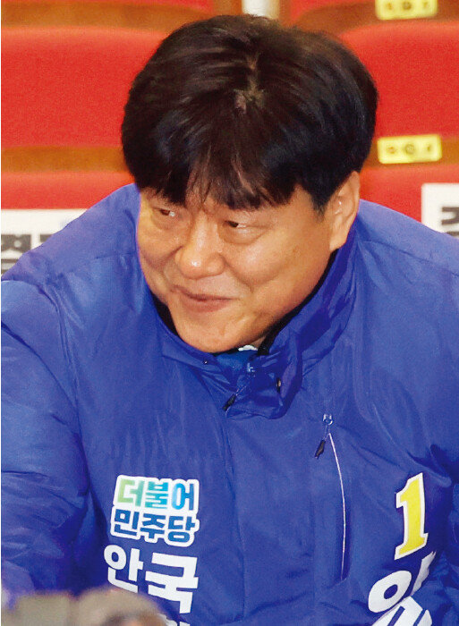 경기 안산갑에 출마한 더불어민주당 양문석 후보. [뉴시스]
