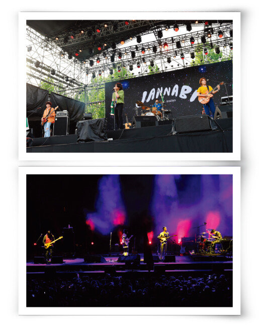 잔나비(위). 혁오 [@Jia Luo]