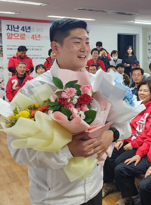 서울 도봉갑 김재섭 당선인. [뉴스1]