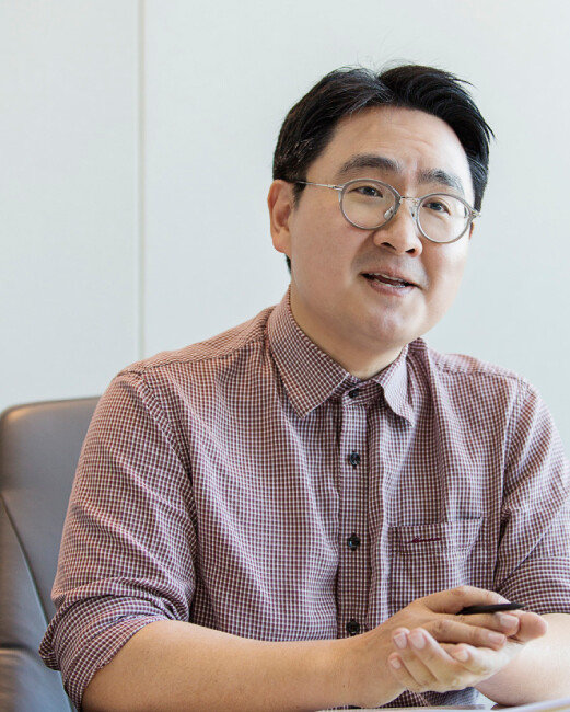 김영웅 대표는 “톱5 보험사들이 ‘같이하자’고 한다”고 말한다. [김도균 기자]