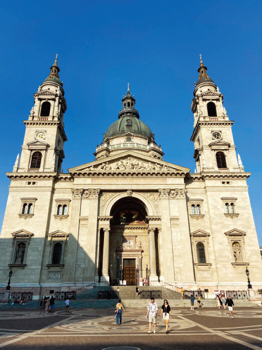 네오 르네상스 양식이 고풍스러운 성 이슈트반 대성당. [박진희 제공]