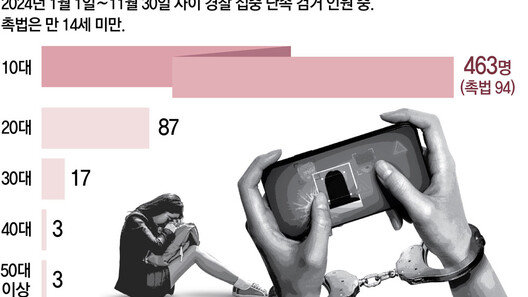 ‘딥페이크 봇’ 위험한 놀이… 성착취물 사건 5명중 1명이 촉법소년