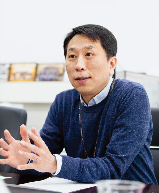 김형준 한국과학기술연구원(KIST) 차세대반도체연구소 소장. [지호영 기자]