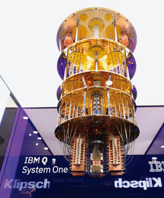 IBM 상업용 양자컴퓨터 ‘IBM Q 시스템 원’. [뉴스1]