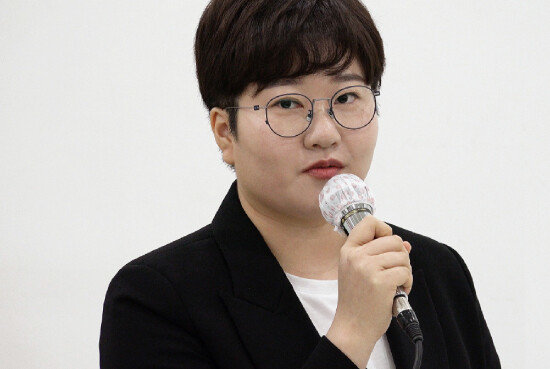 이지원 여성의당 공동대표. [여성의당 제공]