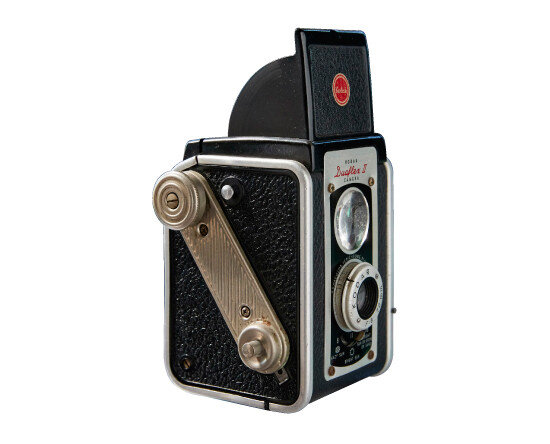 Kodak Duaflex2 1950년대 생산된 TLR 카메라.
