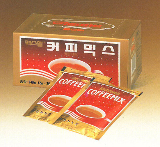 1976년 나온 동서식품의 ‘맥스웰 하우스
커피믹스’.