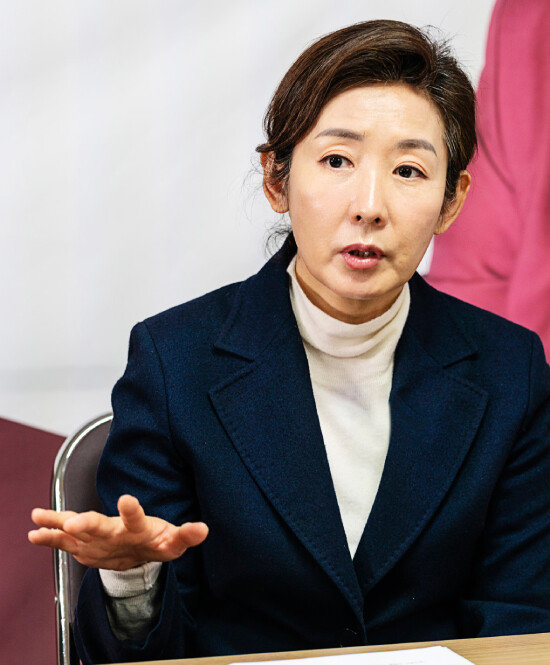나경원 전 원내대표는 1월 22일 인터뷰에서 현장 중심의 시정을 강조했다. [조영철 기자]
