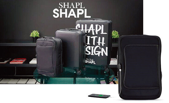 샤플의 캐리어와 백팩은 단일 브랜드에서 생산한 제품으로 15억 원 넘는 모금액을 이끌어냈다는 점에서 크라우드펀딩계에 한 획을 그었다.[와디즈 홈페이지]