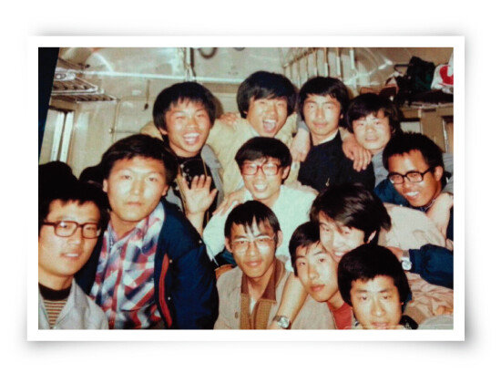 석동현 변호사가 제공한 대학 시절 MT 사진. 왼쪽에서 첫 번째가 석 변호사, 두 번째가 윤석열 검찰총장. [사진 제공 · 석동현]