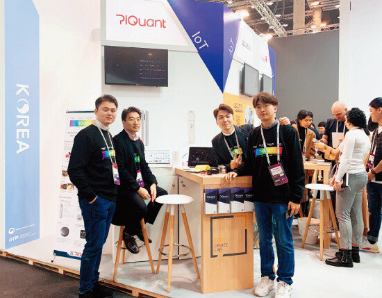 ‘모바일 월드 콩크레스(MWC) 2019’에 참가한  파이퀀트. [사진 제공 · 파이퀀트]