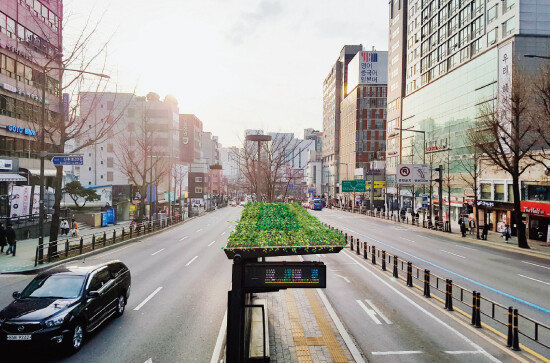 한산한 서울지하철 2호선 
홍대입구역 인근. [사진 제공 · 서울시]