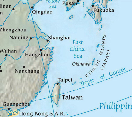 일본의 류큐제도.