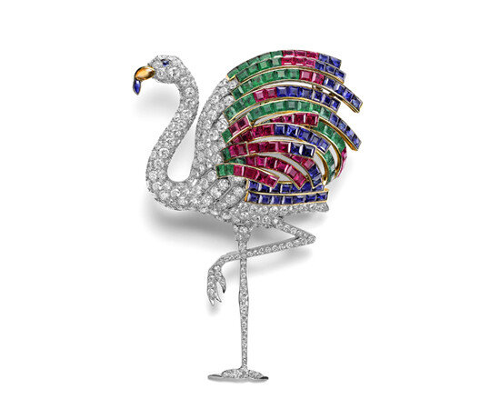 플라밍고 브로치. [Nils Herrmann, Collection Cartier © Cartier]