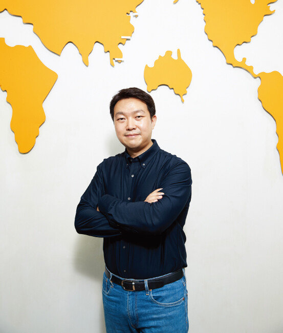 김영빈 파운트 대표. [홍중식 기자]