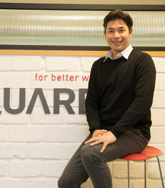 이용균 알스퀘어 대표는 2012년 사무용 부동산시장의 정보가 데이터화되지 않은 것에 착안해 서비스 사업을 시작, 7년 만에 매출 400억 원을 달성했다. [지호영 기자]