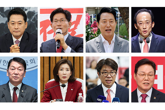 국힘, 관리형 대표 앞세워<br> ‘차기주자 분할통치’ 전략?
