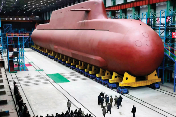 北 핵잠, 안전성 떨어지지만 <br>핵미사일 발사 탐지 어려워 위협적