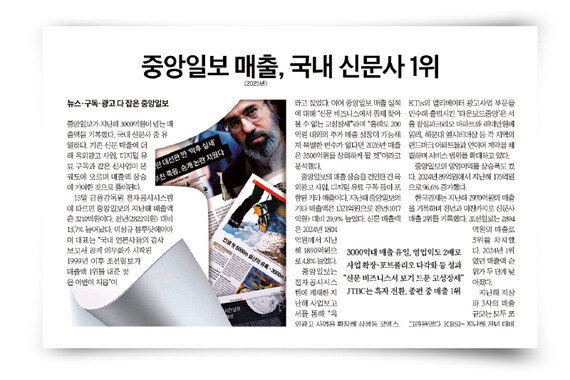 중앙일보, 부도 사태 불과 2달 전 “매출 1위” 홍보하더니…