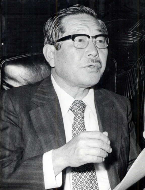 쌍용그룹 창업주 김성곤 회장. 동아DB