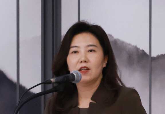 강유정 대통령실 대변인. 뉴시스